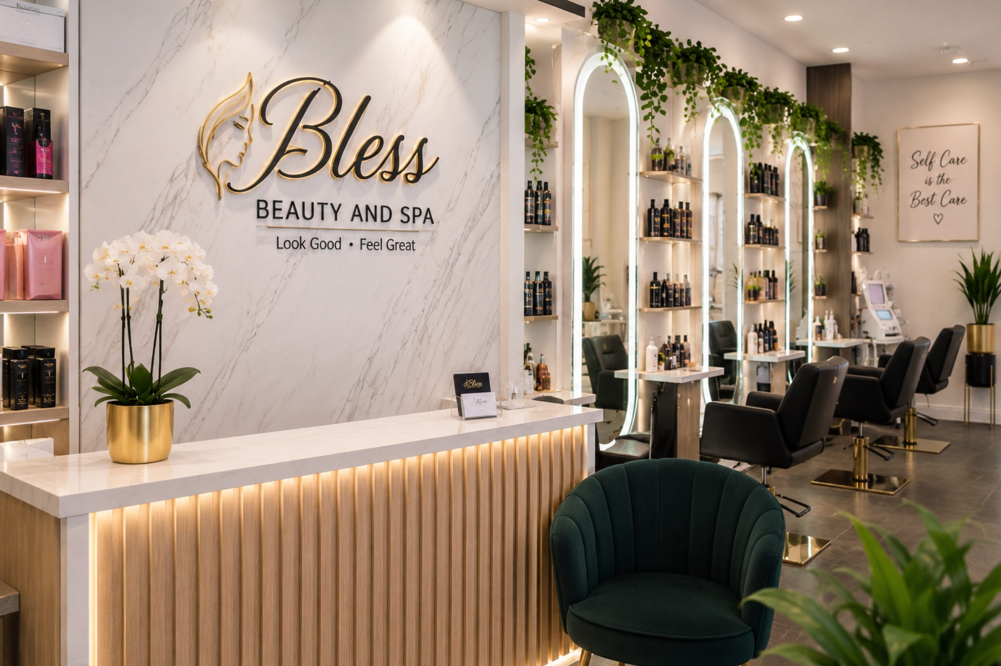 Bless Beauty Spa Ambience